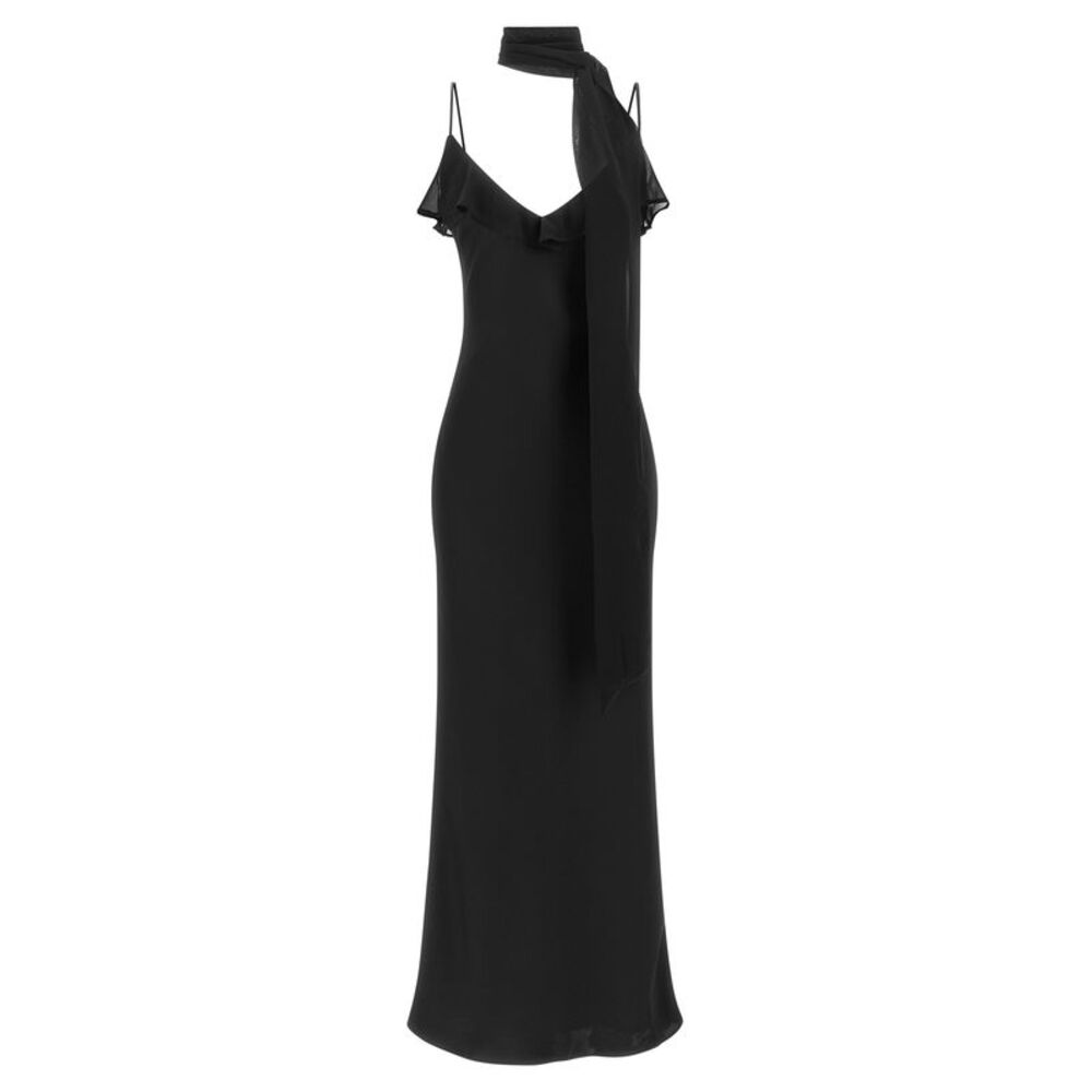Rotate Birger Christensen Women Slip Dress With Scarf